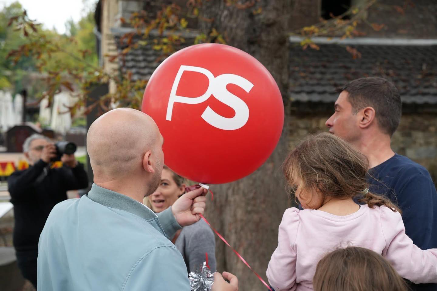 Maximilien Lerat lors d'un événement PS